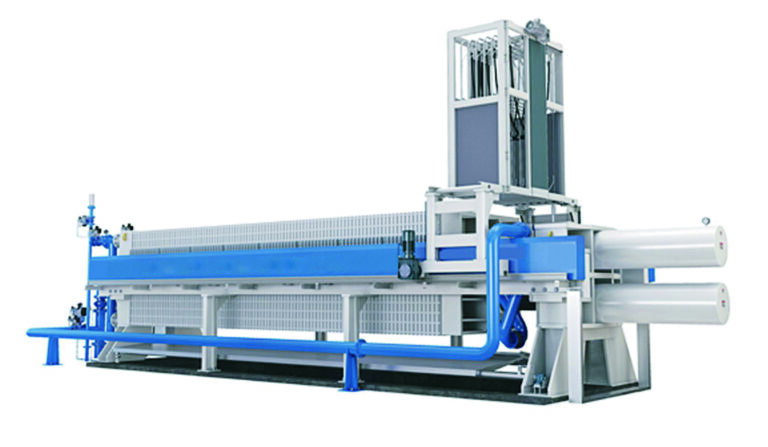 High pressure membrane automatic cleaning filter press,Qingdao Britop, filter pres supplier