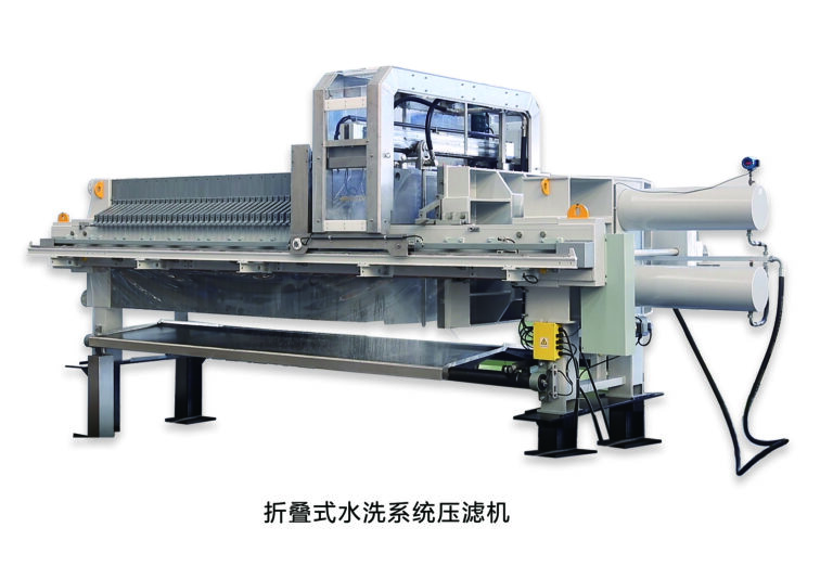 Folding water washing system filter press, Qingdao Britop, filter pres supplier