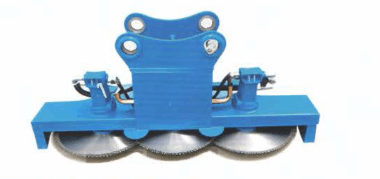 disc hedge trimmer, Attachment of excavator, Qingdao Britop