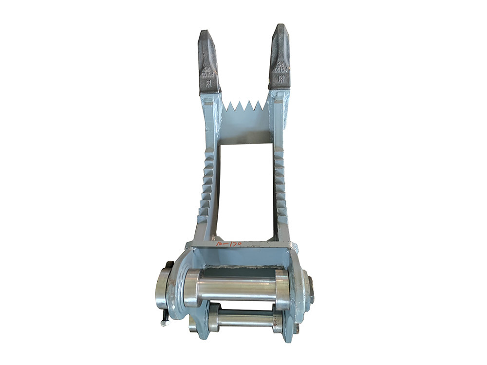 Dual-Hook Excavator Attachment