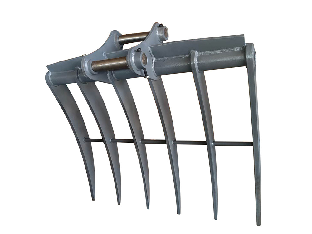 Excavator Rake Attachment,Qingdao Britop