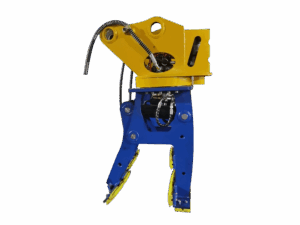 Stone clamp, attachment of excavator