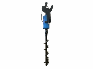 Excavator rotary drilling rig