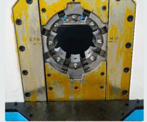 Hose Locking Machine CBK 220，Qingdao Britop, quality machinery manufacturer